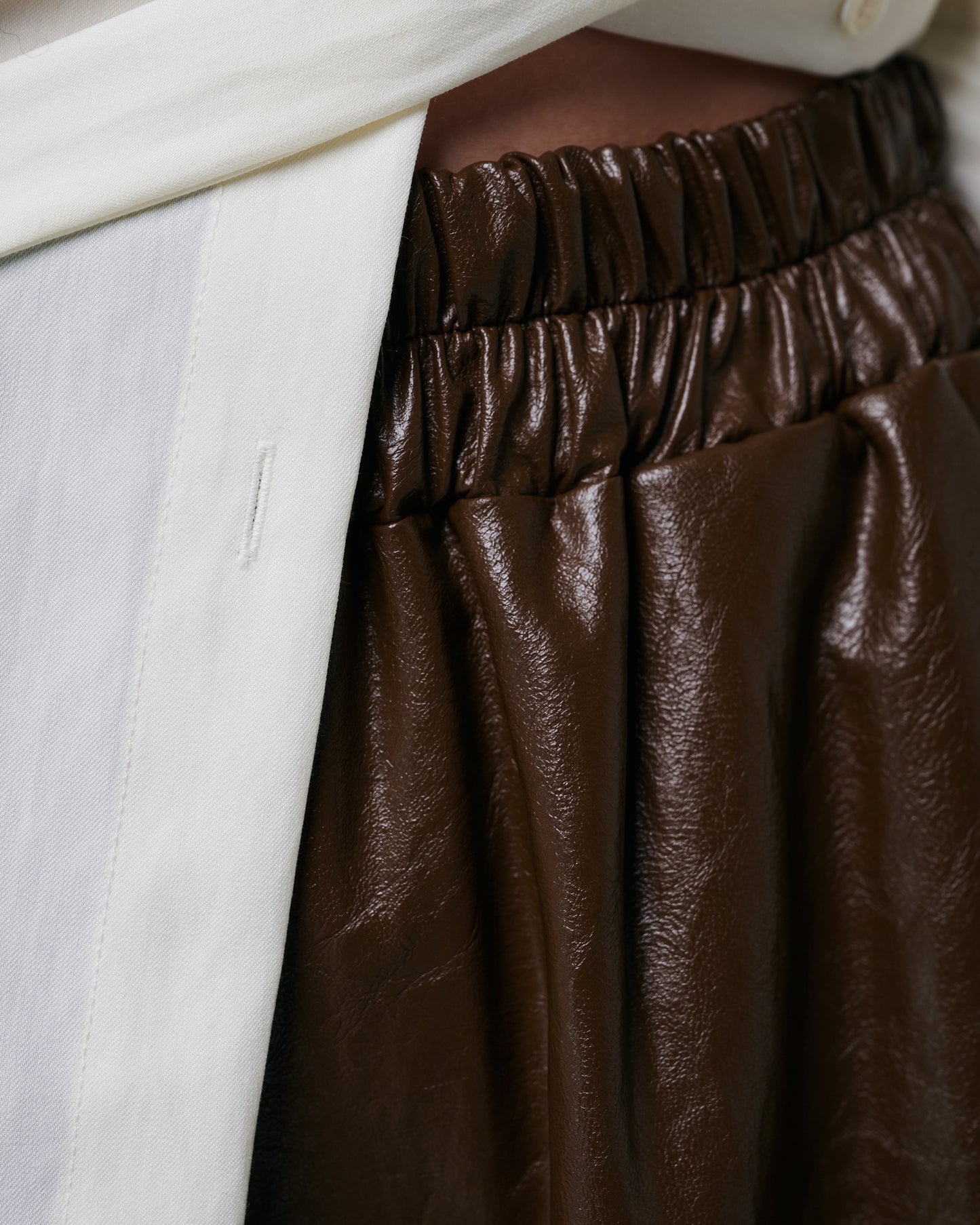 Wide Biker Shorts