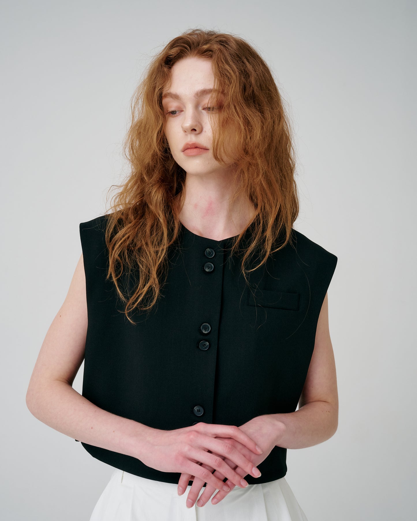 La Même Button Vest