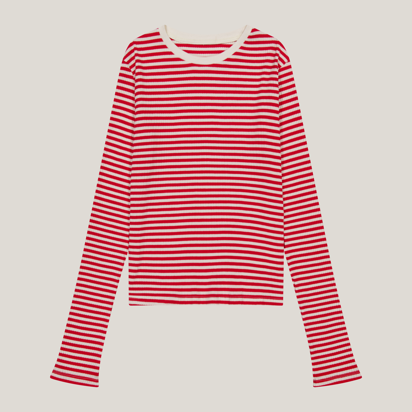 Odd Stripe Long Sleeve (Red)