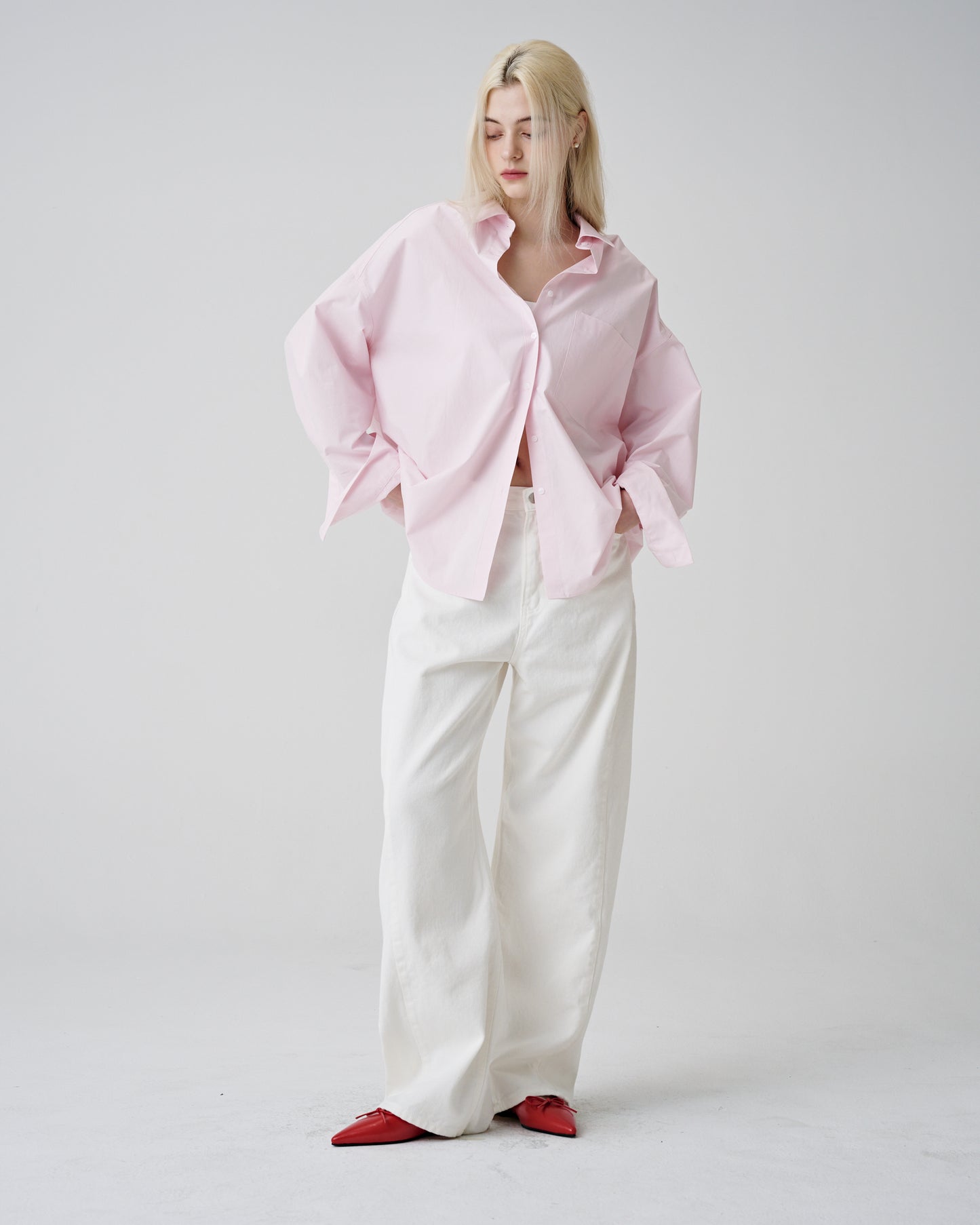 Oversize Shirts (Blush Pink)