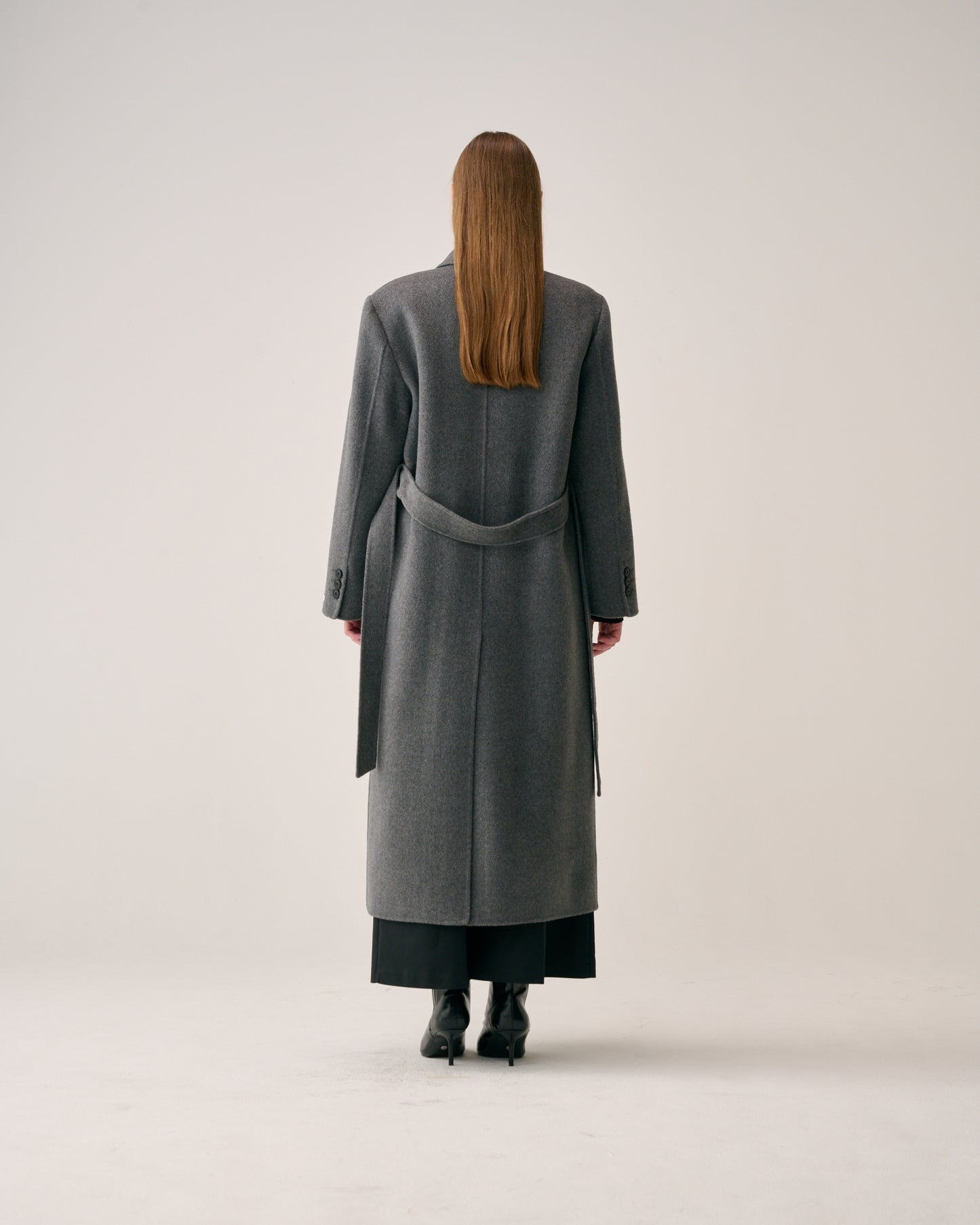 Double Button Long Coat