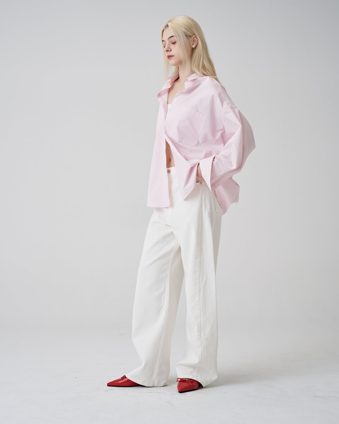 Oversize Shirts (Blush Pink)