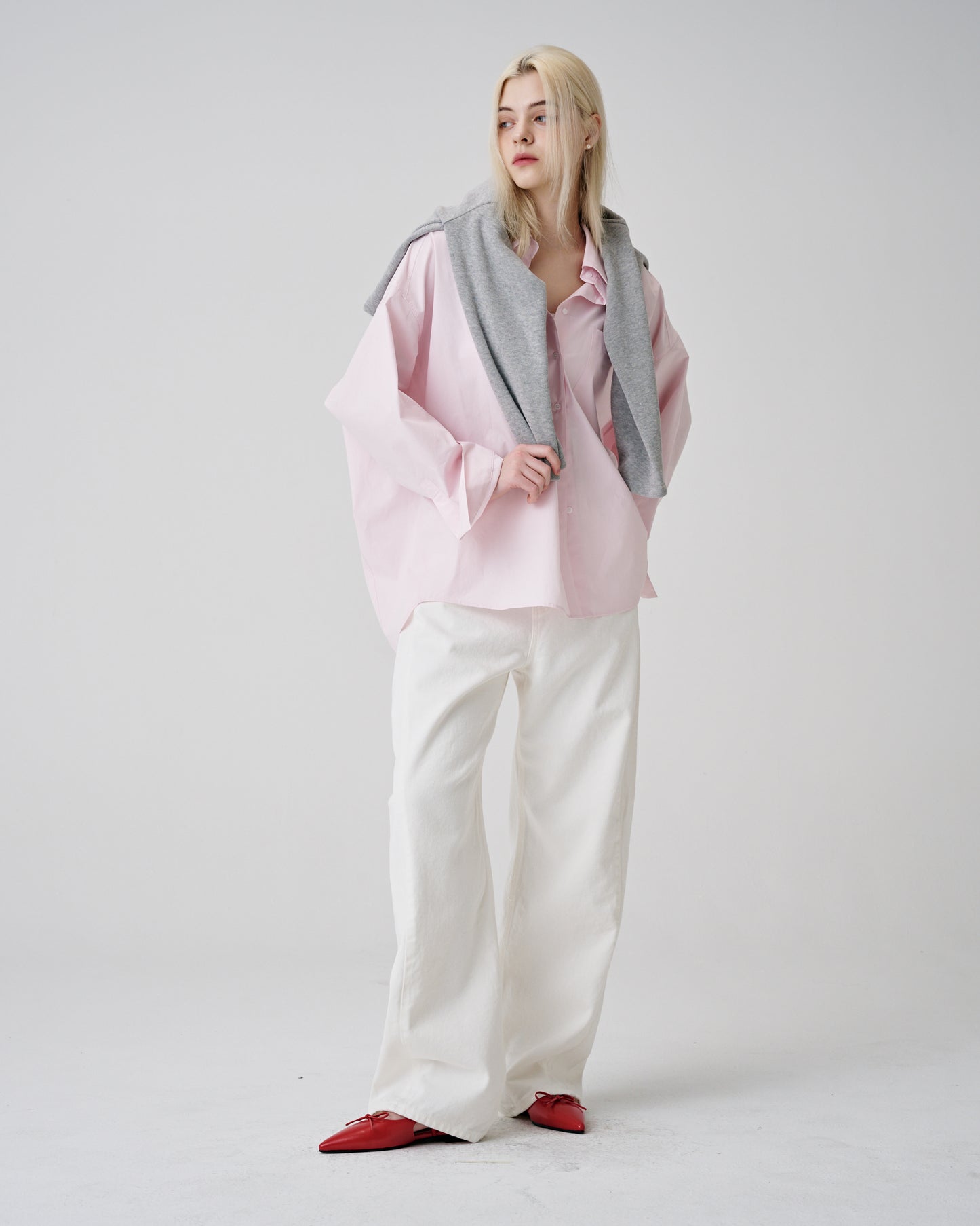 Oversize Shirts (Blush Pink)