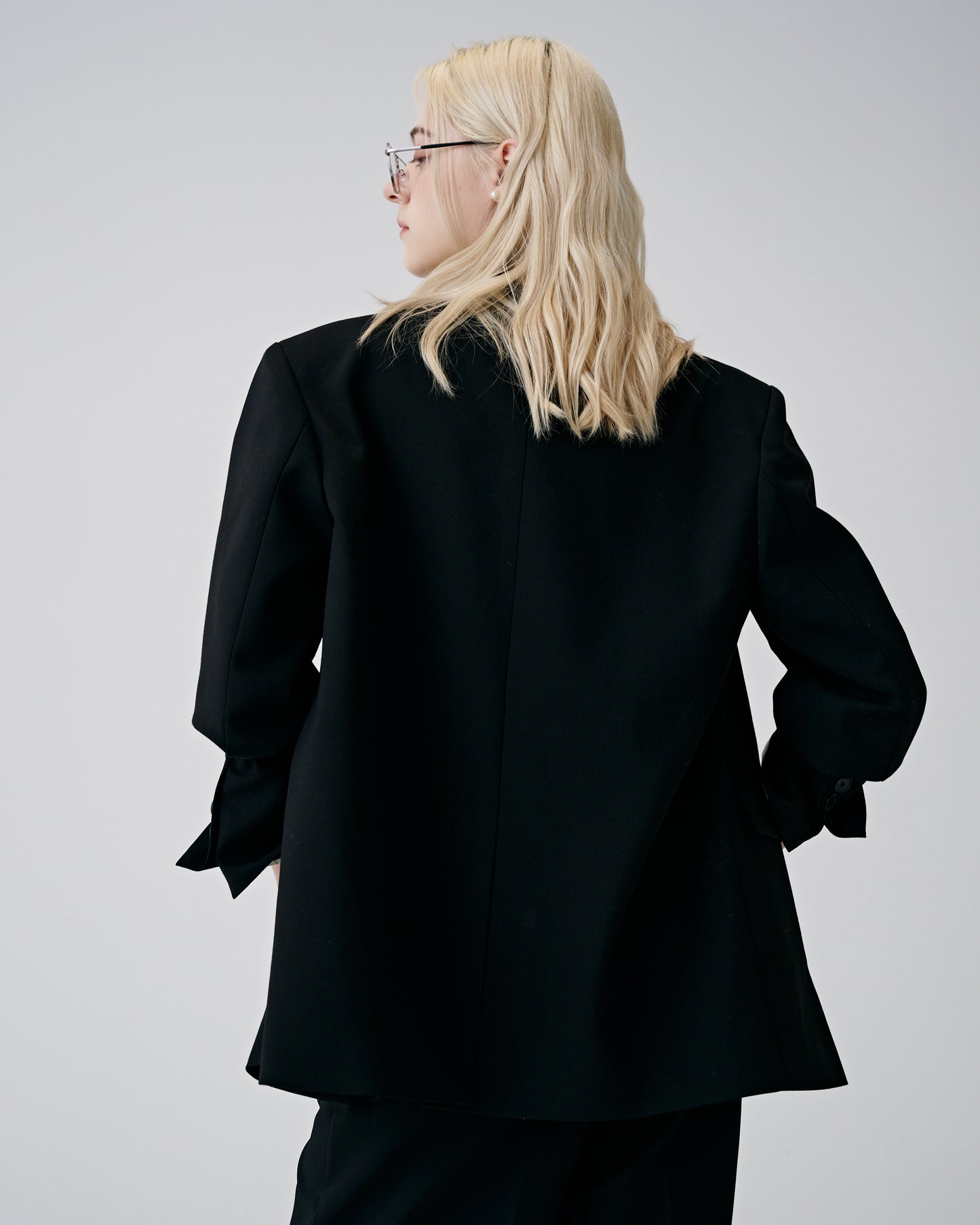 Set-up Oversize Blazer (Black)