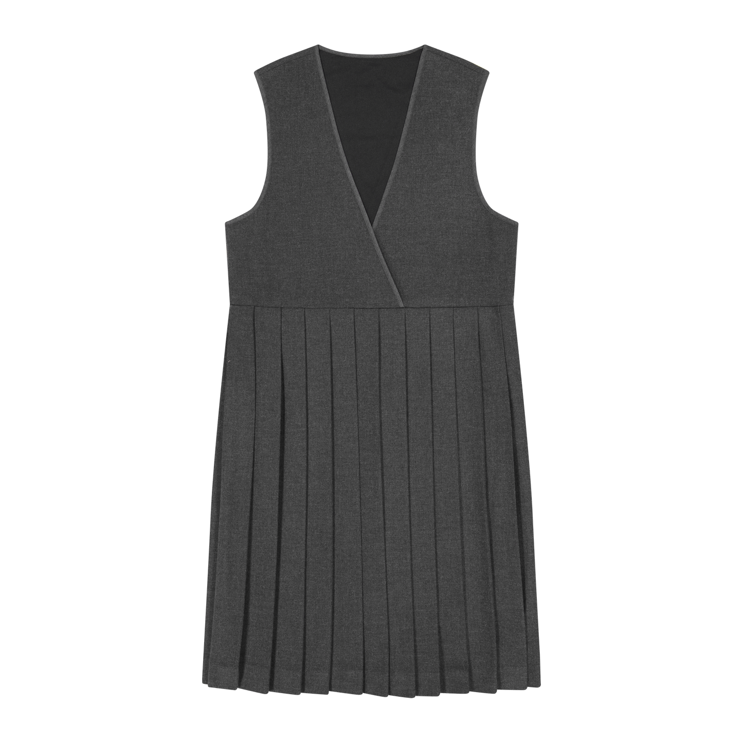 Sleeveless Pleated Drop Dress