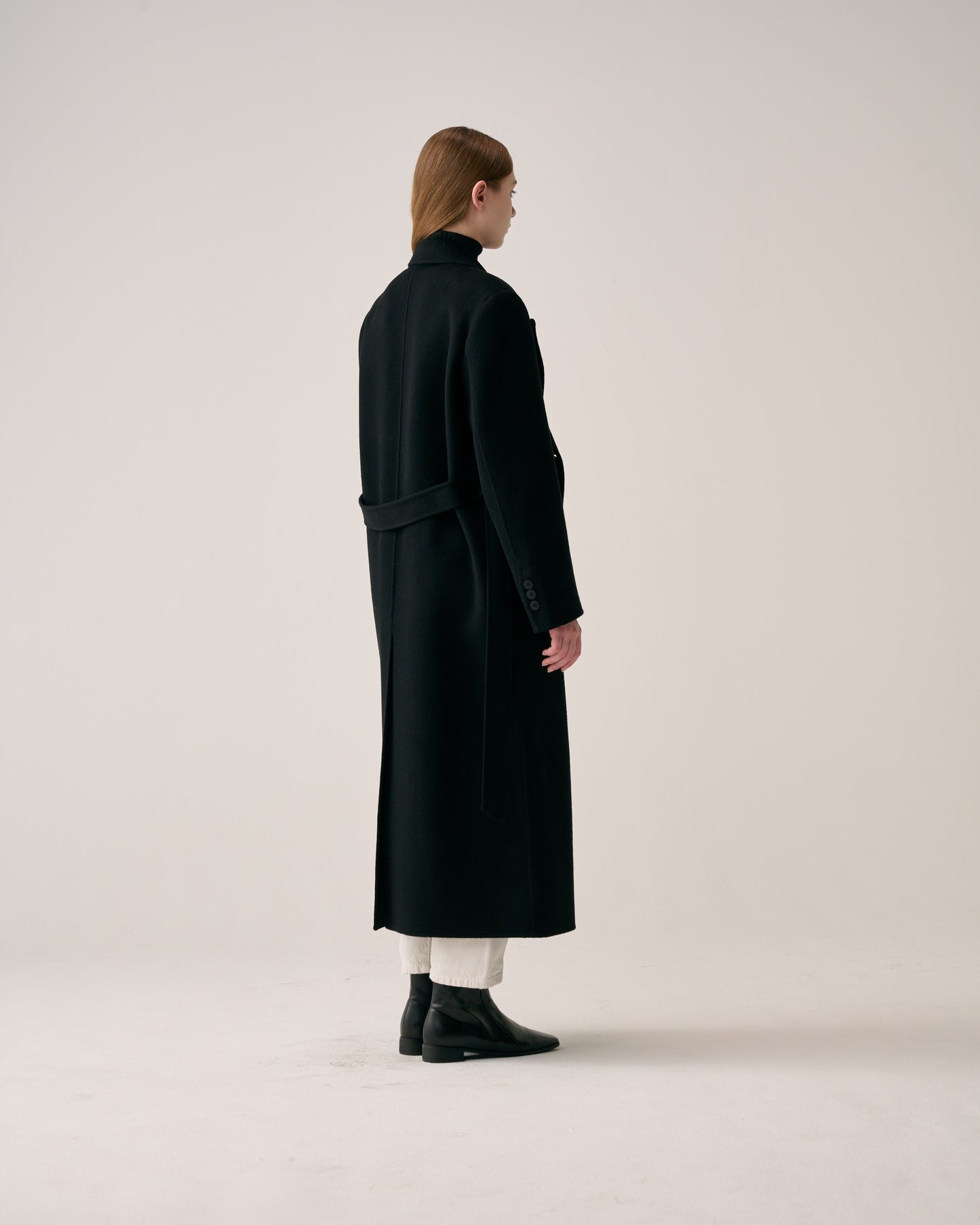 Double Button Long Coat