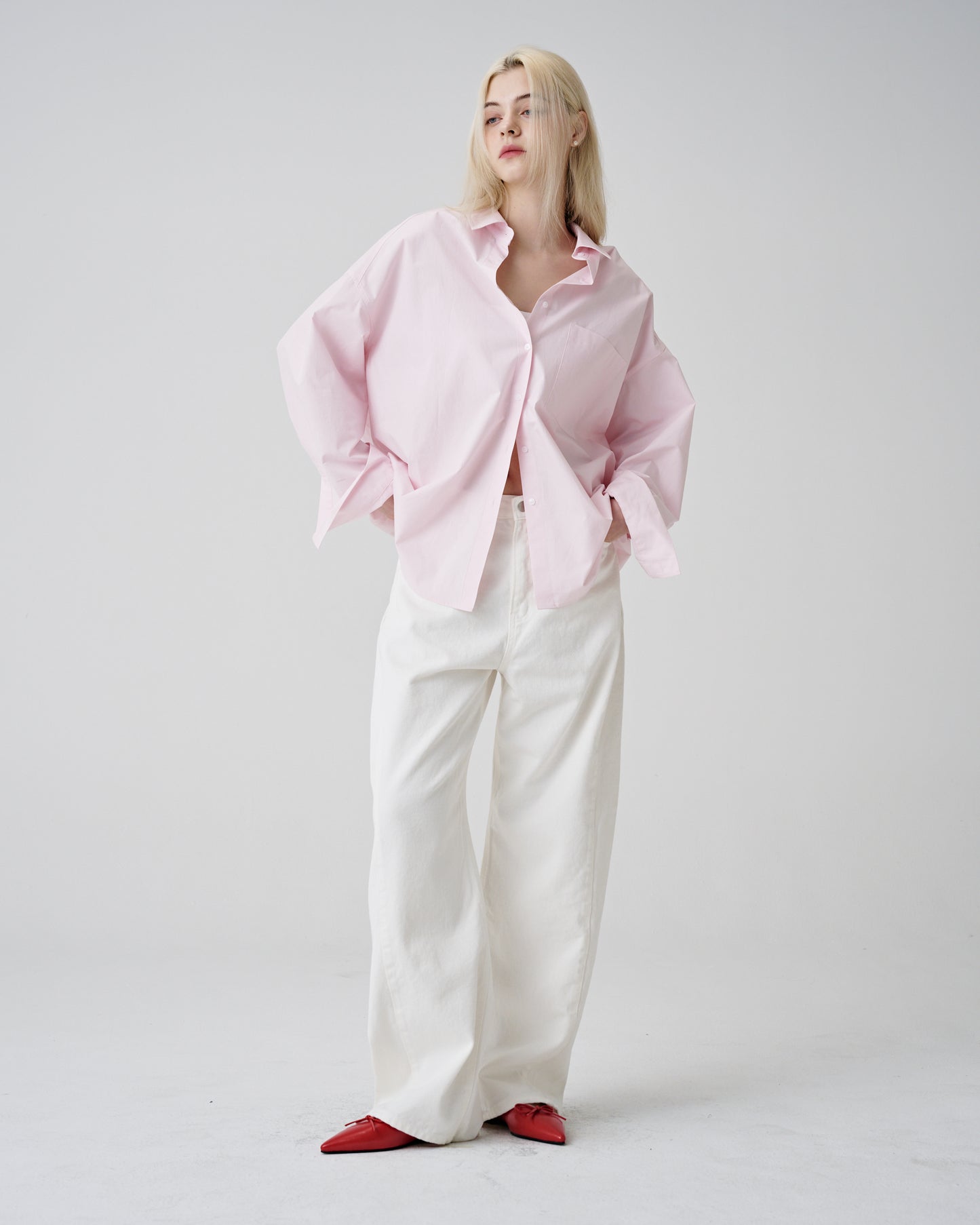 Oversize Shirts (Blush Pink)