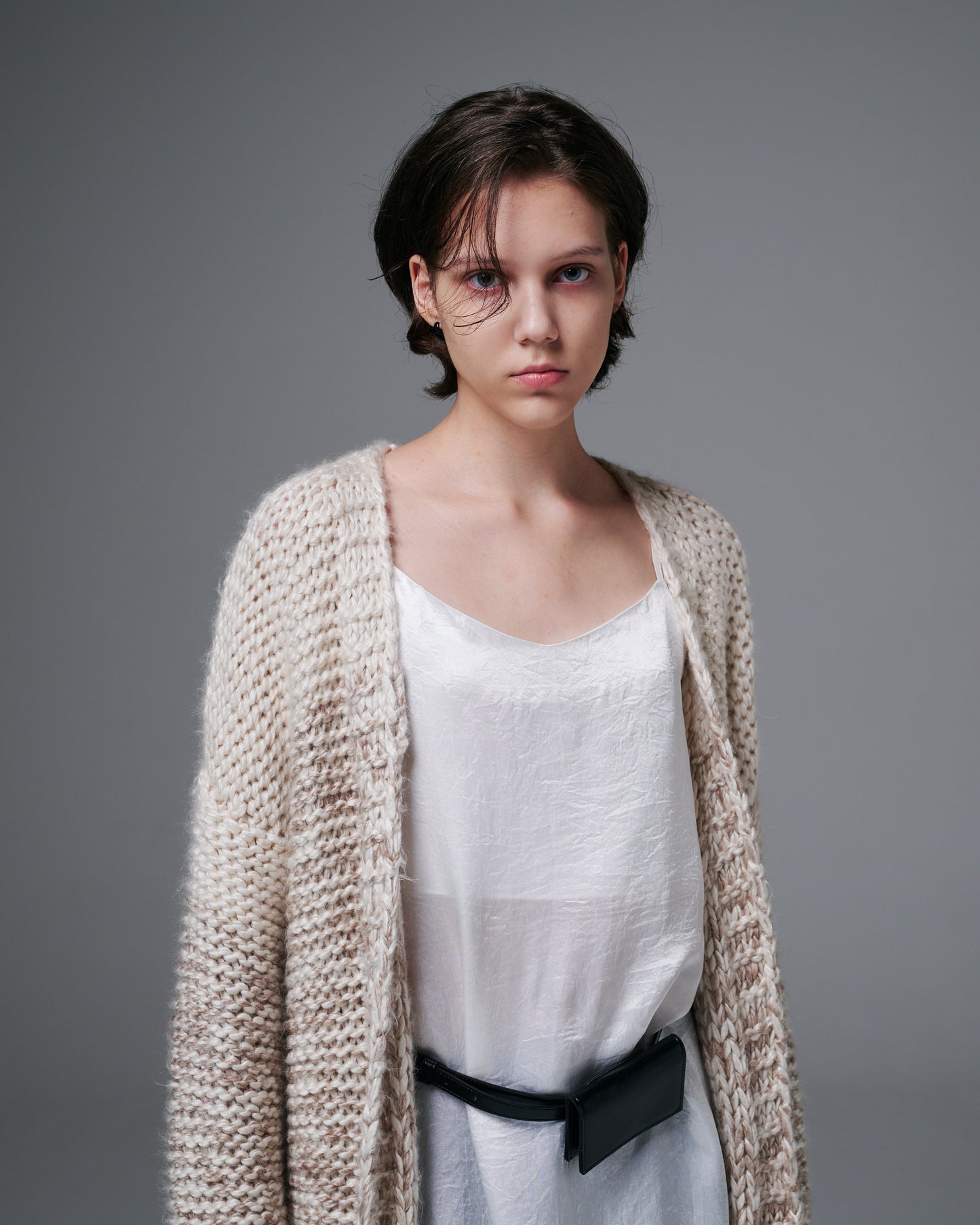 Heavy Ombre Cardigan