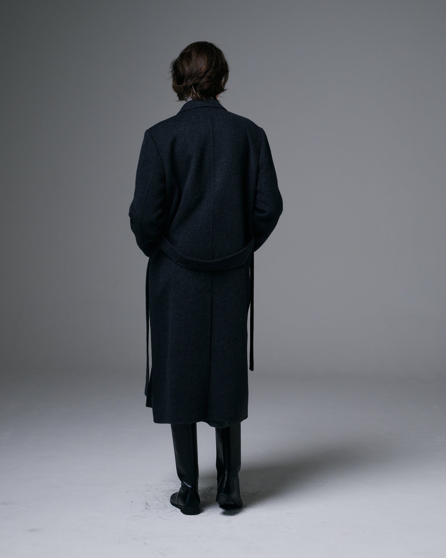 Buttonless Long Coat